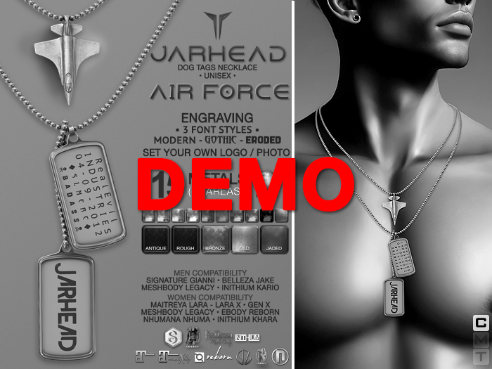 **RE** Jarhead Necklaces - DEMO - All Models