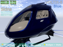 GreenTech Drone Voltix-8 - (Blue) (5 Interior, 13 Seats)
