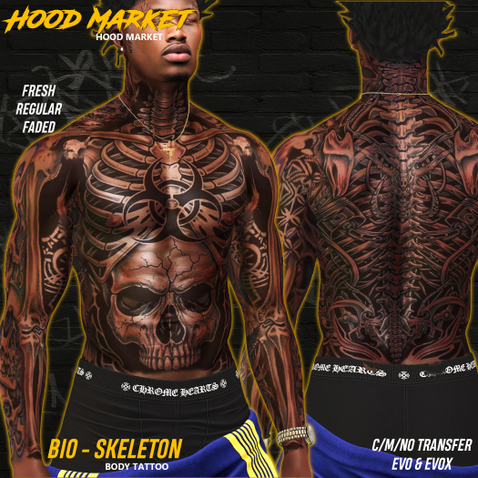 [HM] Bio Skeleton Body Tatt Evo&Evox