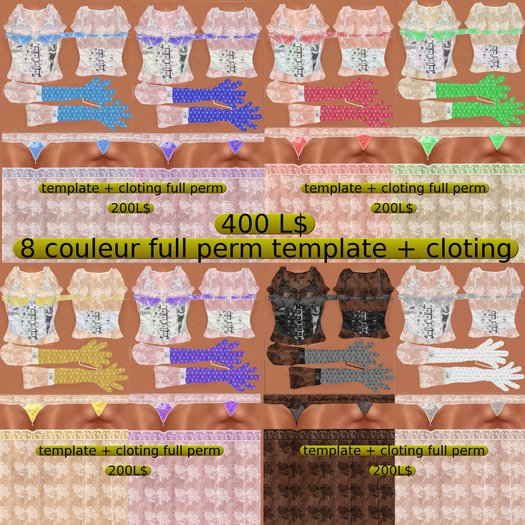 elodie cuir 8 couleur  pastel