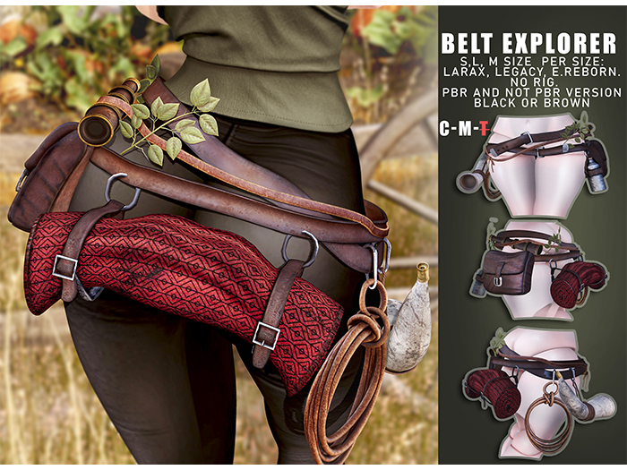 UNA. BeltExplorer Brown