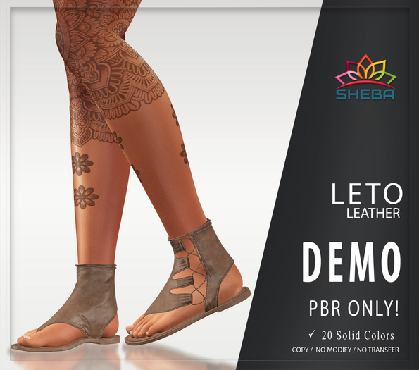 [Sheba] Leto Sandals Fatpack Demo