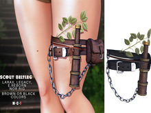 UNA. Scout BeltLeg Black