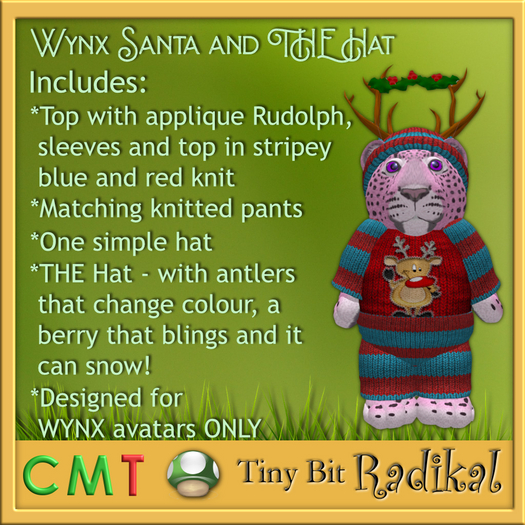 TBRC387 Rudolph and THE Hat (Tinies)