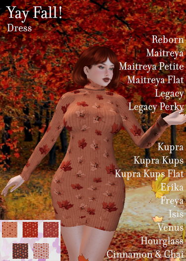 Yay Fall! Dress BOXED