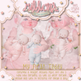 {Ribbons} My First Teddy {Box}