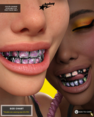 [BAHM] Crystaline Grillz // .hotpink