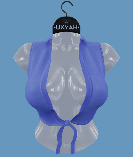 ~UKYAH~Cristini Top (07 - Blue)