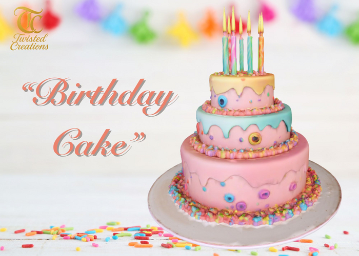 TC - Pink Birthday Cake