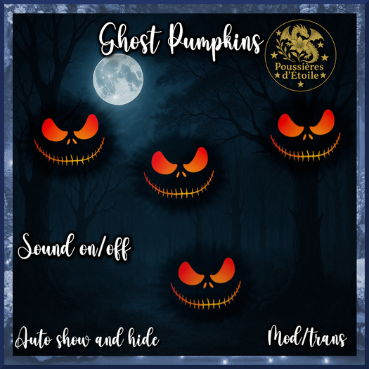 Poussieres d'Etoile Ghost Pumpkins