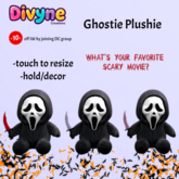 DC. Ghostie Plushie Diam
