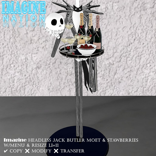 Imagine Headless Jack Butler Moet&Strawberries