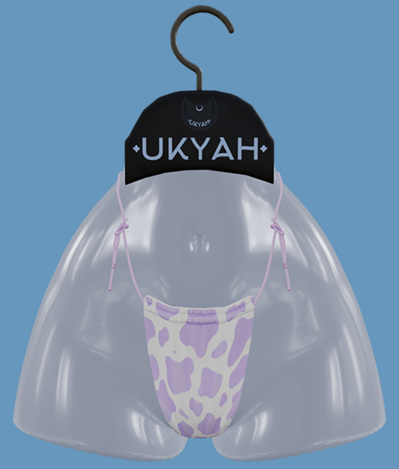 ~UKYAH~Gerusa Top Bikini (19 - Violet Cow)