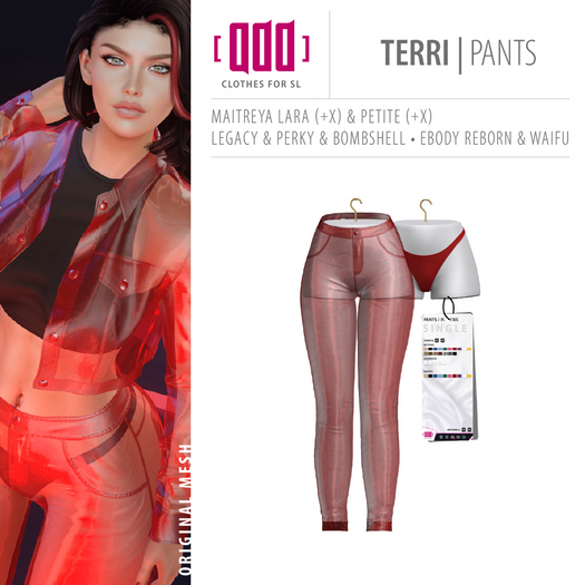 [ADD] Terri Pants - Red