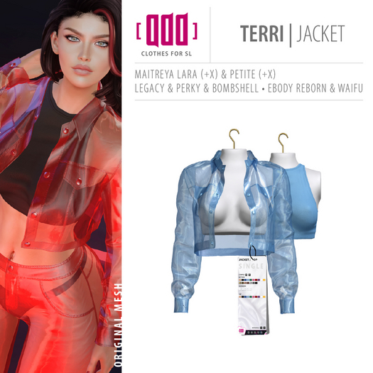 [ADD] Terri Jacket - BlueL
