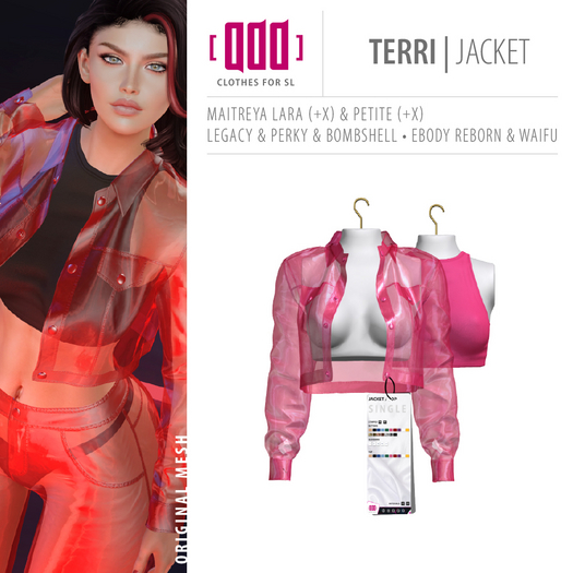 [ADD] Terri Jacket - Pink