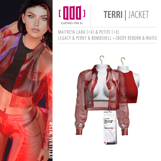 [ADD] Terri Jacket - Red