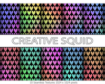 Hologram Hearts Textures