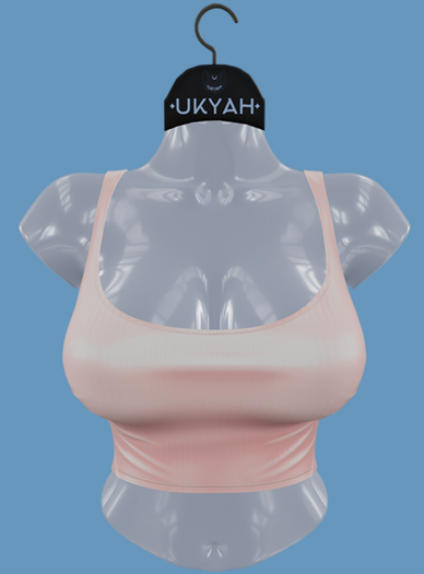 ~UKYAH~ Camilla Top (12 - Salmon)