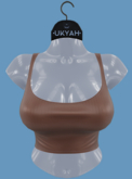 ~UKYAH~ Camilla Top (13 - Brown)