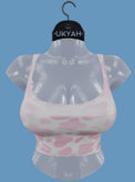 ~UKYAH~ Camilla Top (17 - Pink Cow)
