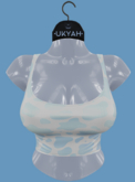~UKYAH~ Camilla Top (18 - Blue Cow)