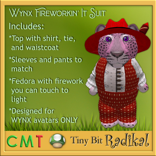TBRC391 Fireworkin' It Suit (Tiny)