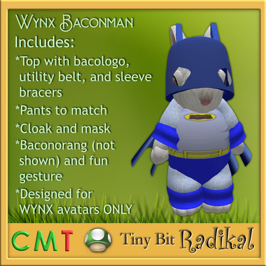 TBRC393 Baconman for Tinies