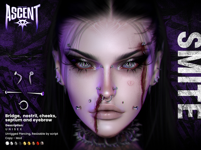 ASCENT - Smite Piercings