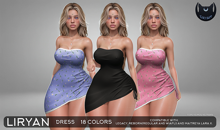 ~UKYAH~ Liryan Dress - Fatpack