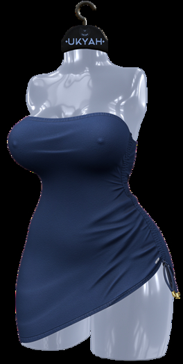 ~UKYAH~ Liryan Dress (07 - Navy Blue)