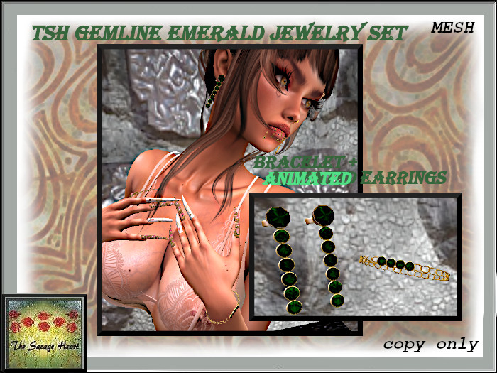 TSH GemLine Emerald Set  ANIMATED