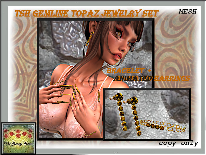 TSH GemLine Topaz Set  ANIMATED 