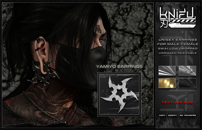 KNIFU. Yamiyo Earrings