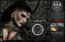 KNIFU. Nyxia Cheek Gauges - FATPACK