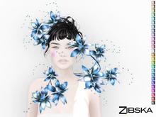Zibska ~ Arlie color change headpiece and collar