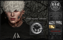 KNIFU. Cheek Gauges - Corazon