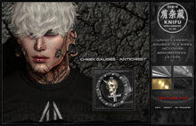 KNIFU. Cheek Gauges - Antichrist