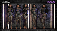 KNIFU. Karai Pose Pack (Bento)