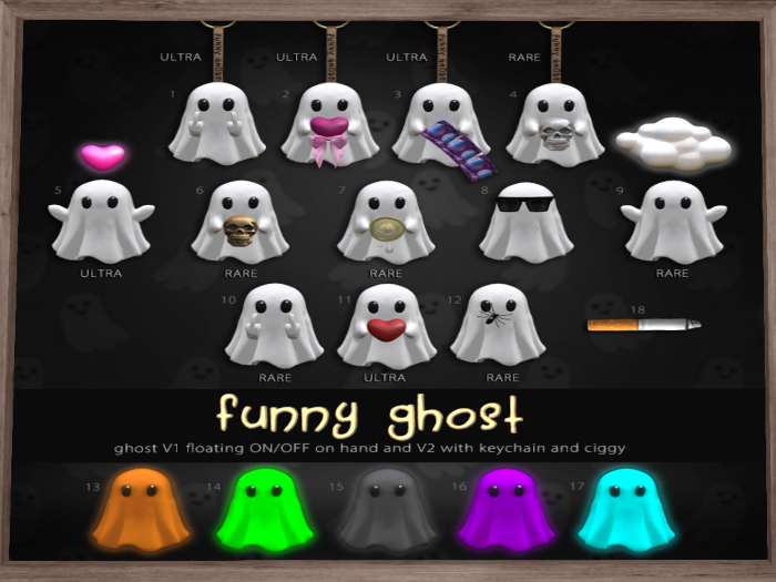 17.[Avenge] Funny Ghost - teal
