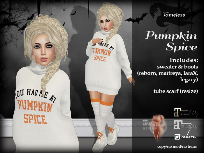 Tameless Pumpkin Spice - Halloween Fall