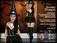 Tameless Webby Woman - Halloween Costume Witch