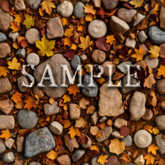 [ Autumn Leaves Stone Ground Seamless 01 ] A