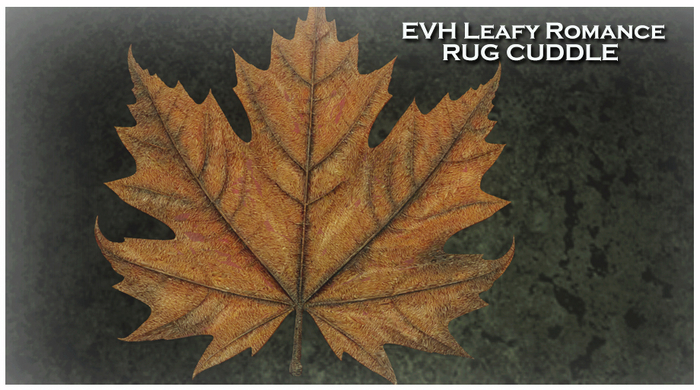 EVH Leafy Romance Rug  CUDDLE
