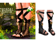 UNA. CrystalBoots Darkness