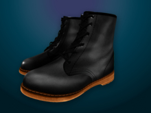 Work boot black bag