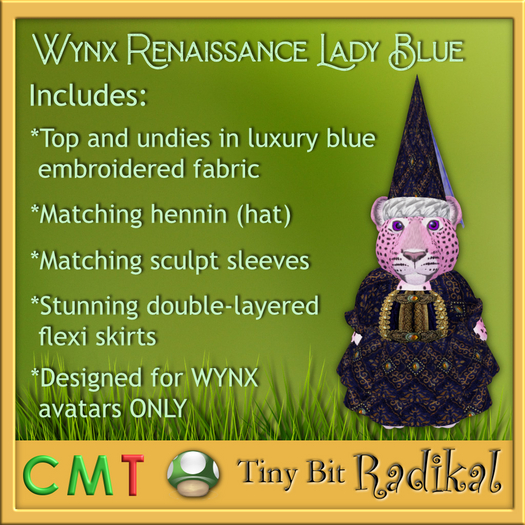 Wynx Renaissance Lady Blue