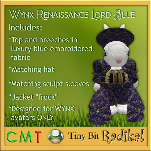 Wynx Renaissance Lord Blue