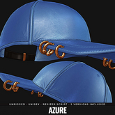 [BL] Hex baseball hat // azure