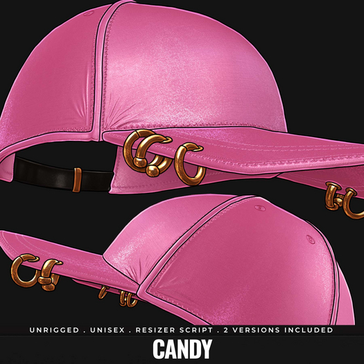 [BL] Hex baseball hat // candy